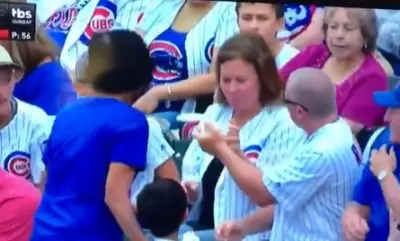 Cubs fan ball