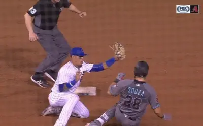 Steven Souza slide Javy Baez