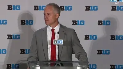 DJ Durkin at a press conference
