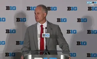 DJ Durkin at a press conference