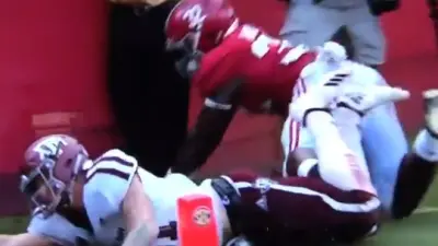 Dylan Moses collision