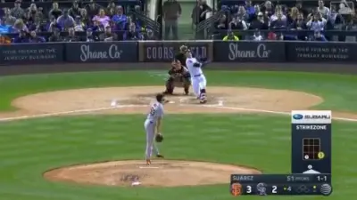 Trevor Story home run