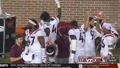 Virginia Tech Tomahawk Chop