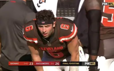 Baker Mayfield reaction