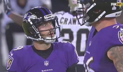 Justin Tucker reaction