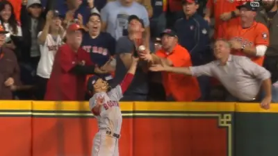 Mookie Betts fan interference