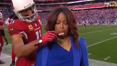 Larry Fitzgerald Pam Oliver