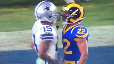 Amari Cooper Marcus Peters