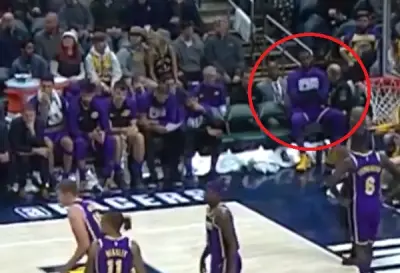 LeBron James bench