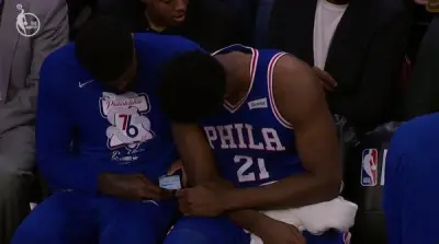 Joel Embiid Amir Johnson