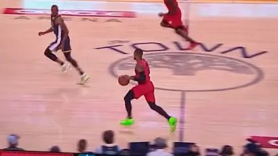 Damian Lillard green shoes