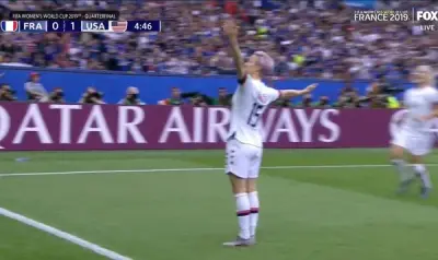 Megan Rapinoe pose