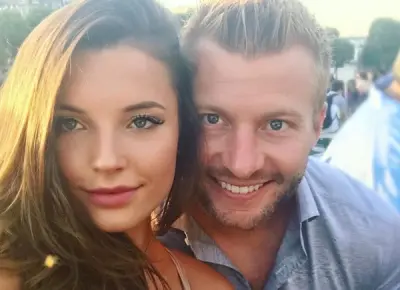 Sean McVay Veronika Khomyn