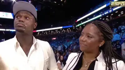 Zion Williamson crying