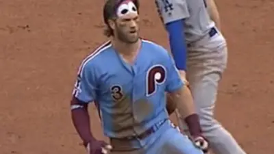 Bryce Harper Phillie Phanatic