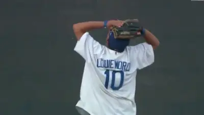 Dodgers fan drop