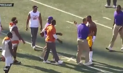 LSU Texas pregame