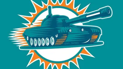 Miami Dolphins tank