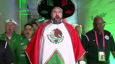Tyson Fury Mexico entrance