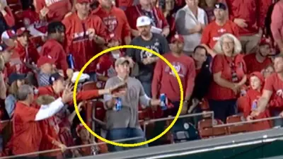 Nationals fan beers