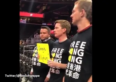 Wizards Hong Kong protest