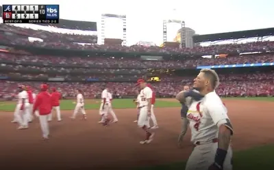 Yadier Molina throat slash