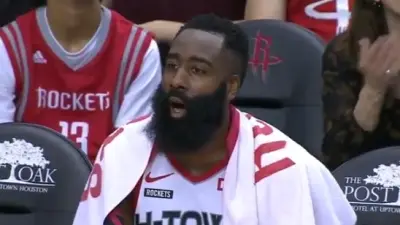 James Harden reaction