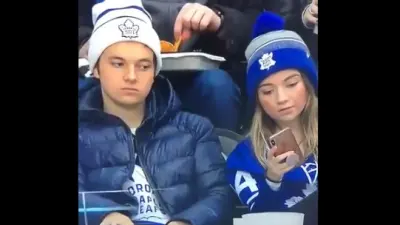 Maple Leafs selfie
