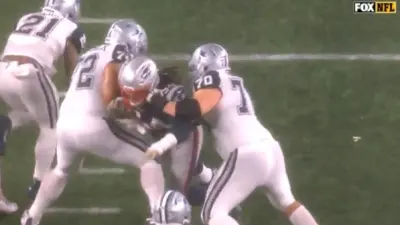 Travis Frederick tripping penalty
