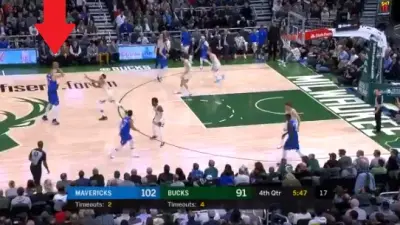 Kristaps Porzingis three