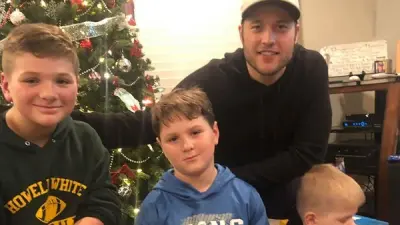Matthew Stafford Krause Family boys