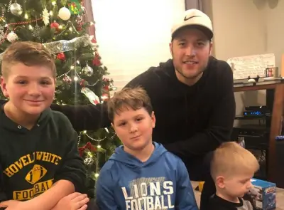 Matthew Stafford Krause Family boys