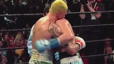Ivan Redkach bites Danny Garcia