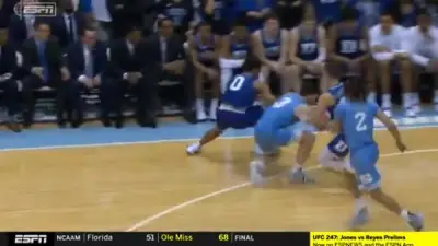 duke North Carolina bad call