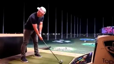 Mike Trout golf