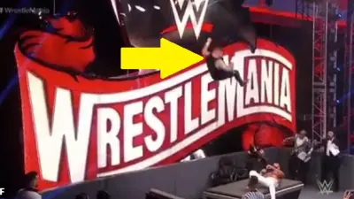 Kevin Owens WrestleMania sign
