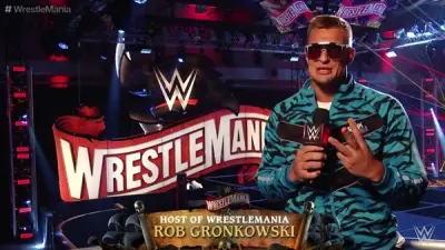 Rob Gronkowski WrestleMania