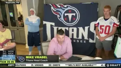 Titans draft Mike Vrabel friends