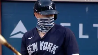 Clint Frazier mask