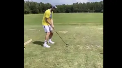 Furkan Korkmaz golf swing