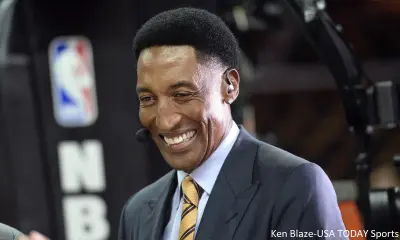 Scottie Pippen smiling
