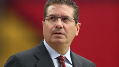 Daniel Snyder looks on
