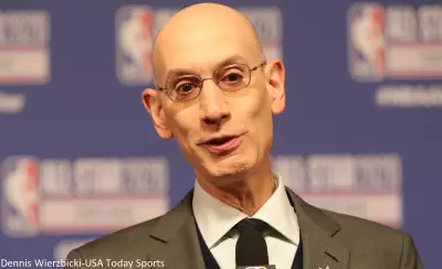 Adam Silver to the media