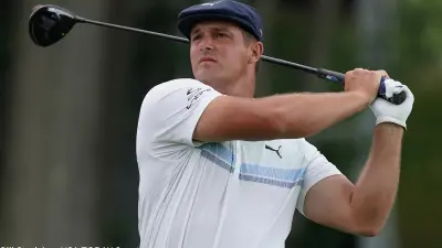 Bryson DeChambeau swings