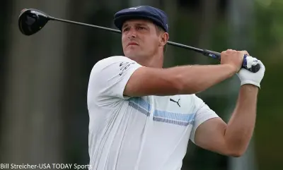 Bryson DeChambeau swings