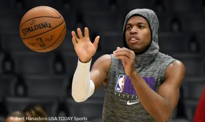 Buddy Hield with a hood on