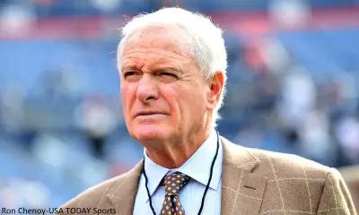 Jimmy Haslam on the sidelines