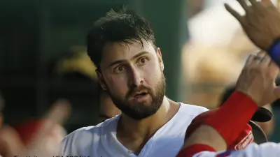Joey Gallo in the dugout