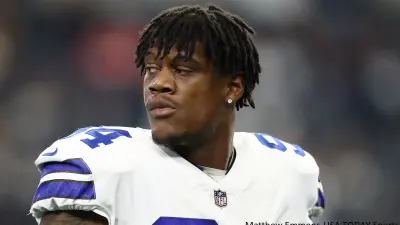 Randy Gregory in pads