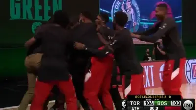 OG Anunoby shot Raptors